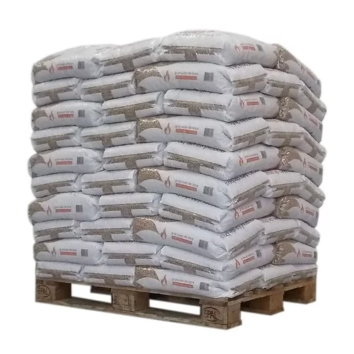 Französische Holzpellets SunPower (Dreifach-Zertifizierung) – Palette 1050kg